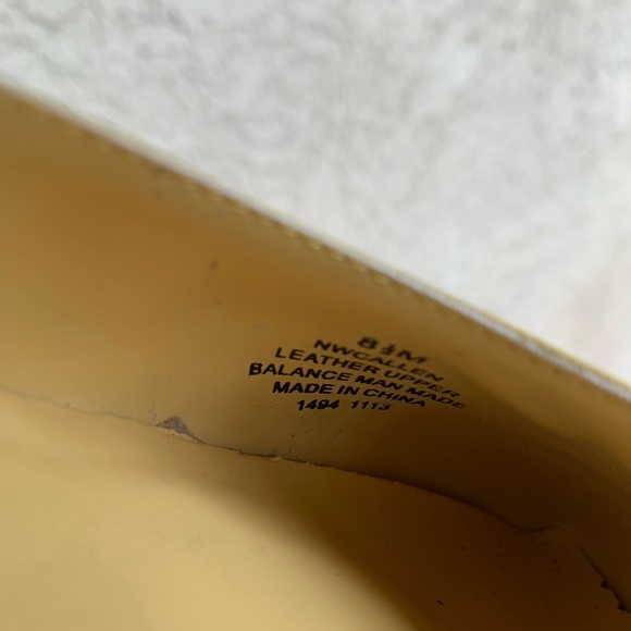 Nine West yellow leather pointy pumps sandals 8.5 - Picture 11 of 16